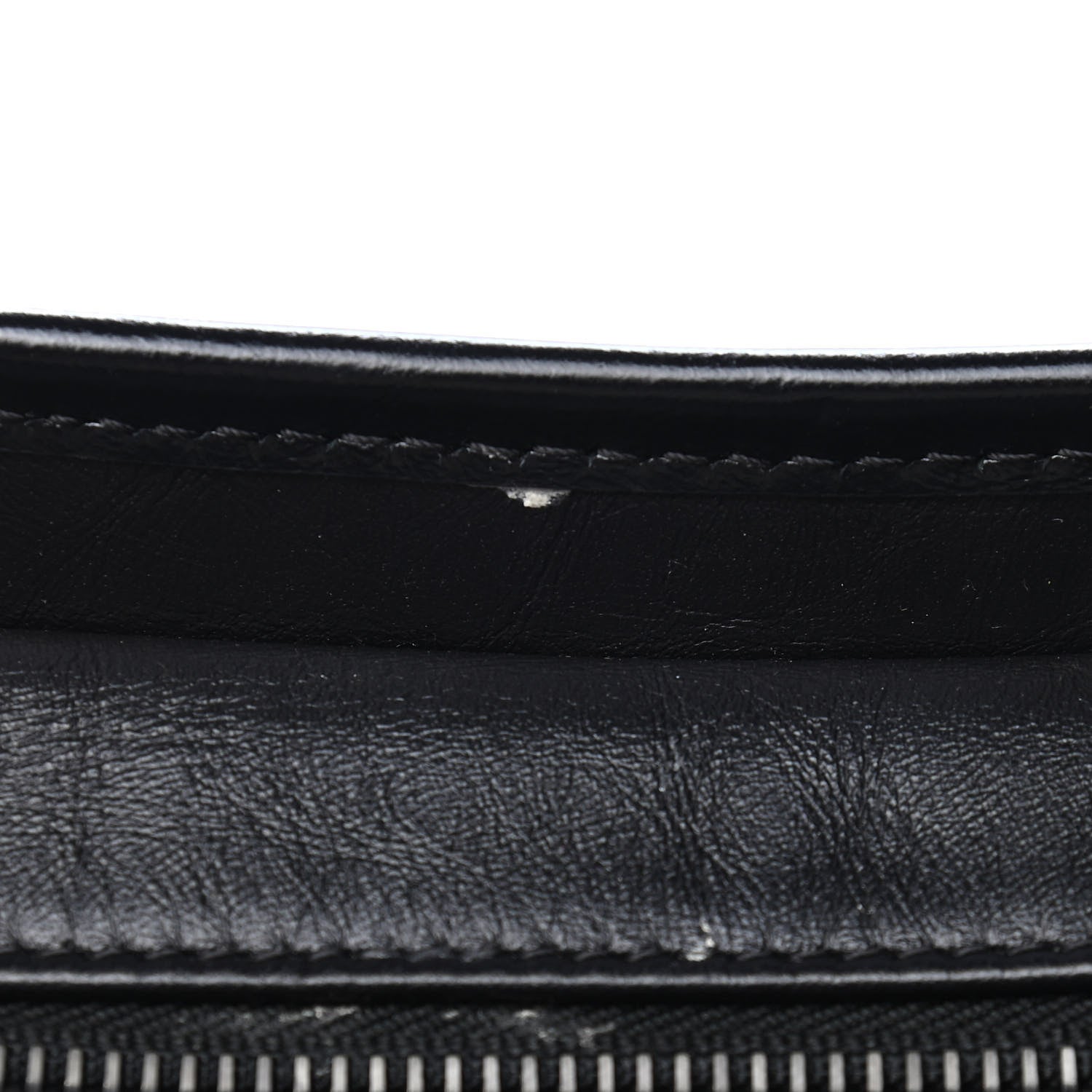 Chanel Aged Calfskin Chevron Quilted Small Gabrielle Hobo So Black 10 of 11