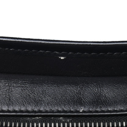 Chanel Aged Calfskin Chevron Quilted Small Gabrielle Hobo So Black 10 of 11