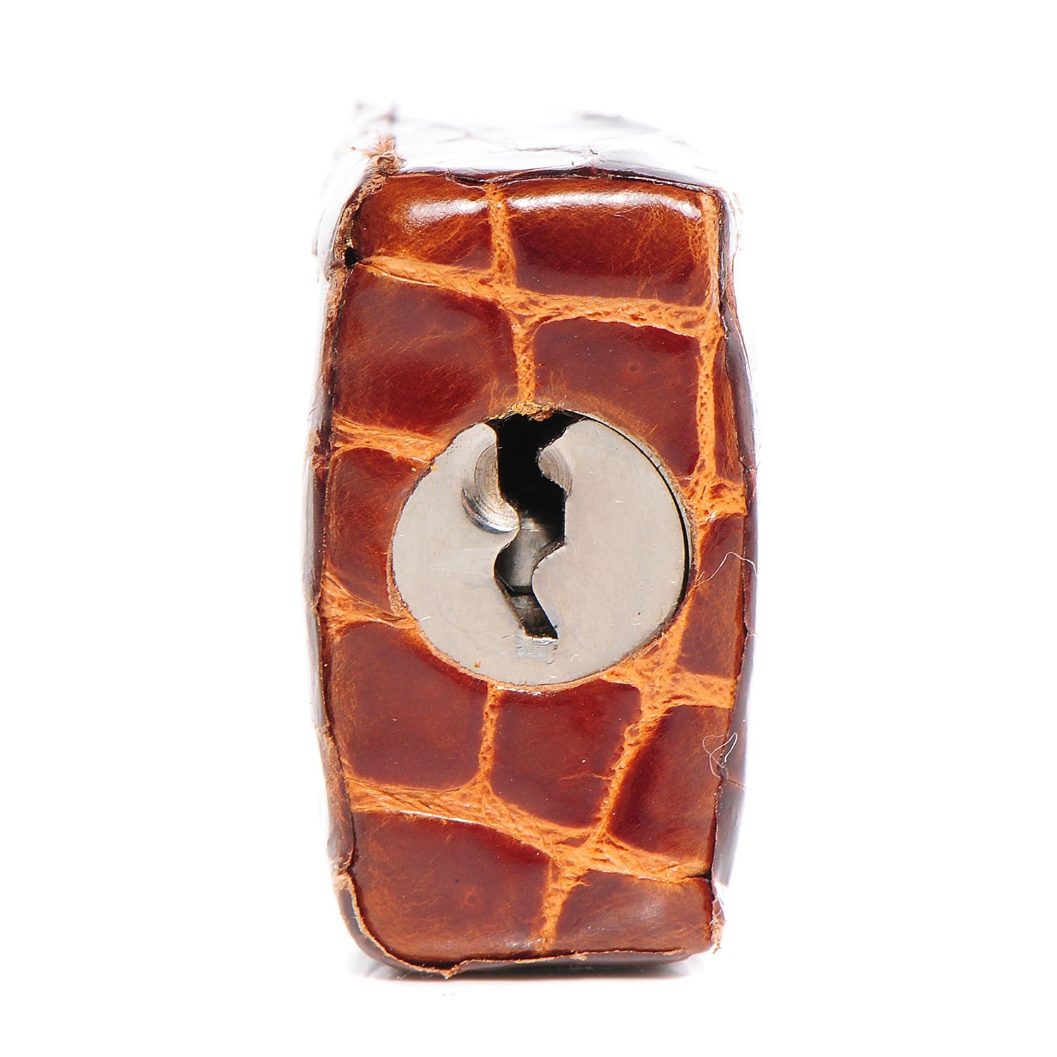 Hermes Shiny Porosus Crocodile Birkin 35 Miel 12 of 29