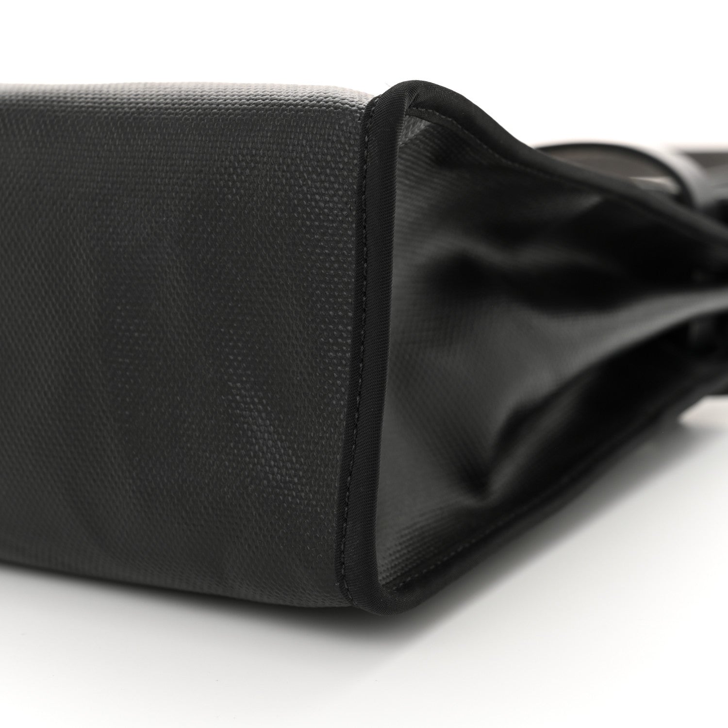 Hermes Toile H Berline Vache Hunter Herbag Zip PM 31 Black Ecru 11 of 13