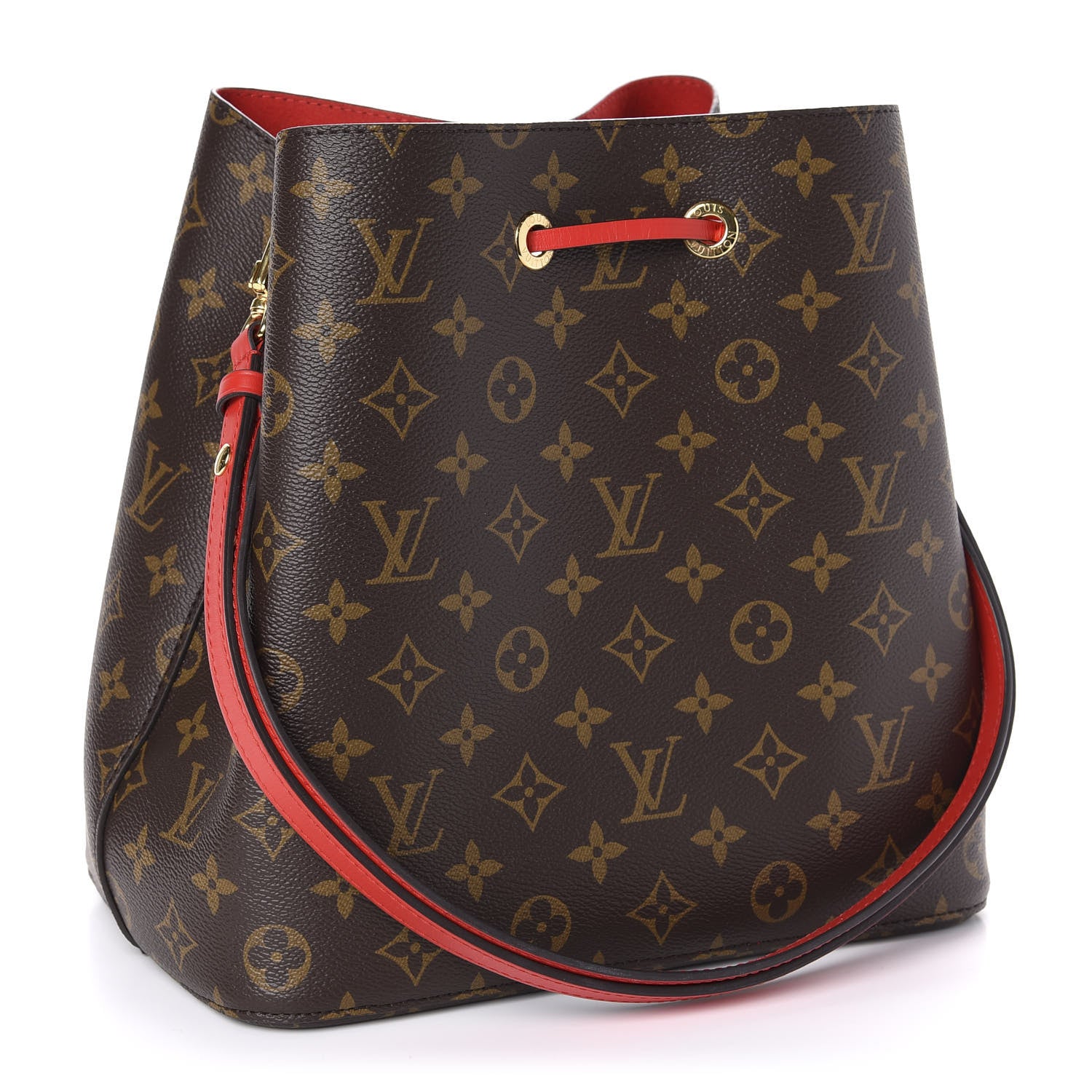 Louis Vuitton Monogram Neonoe MM Coquelicot 3 of 10