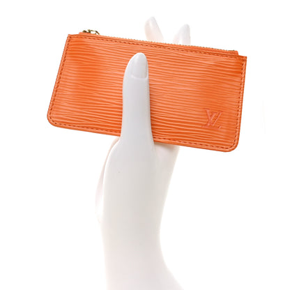 Louis Vuitton Epi Key Pouch Mandarin 2 of 6