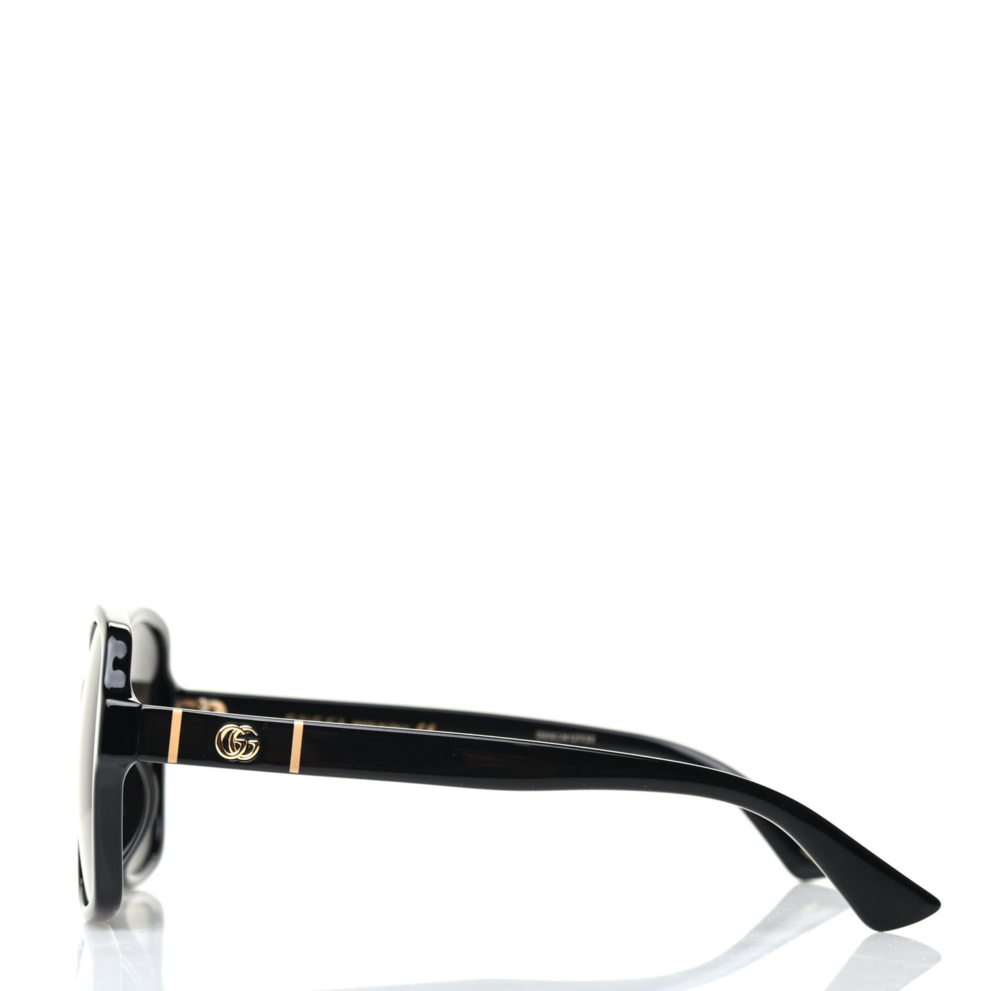 Acetate Square Sunglasses GG0765SA Black