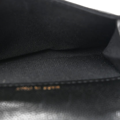 Chanel Caviar Quilted Boy Flap Card Holder Black 5 of 9