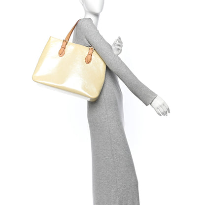 Louis Vuitton Vernis Brentwood Perle 2 of 16