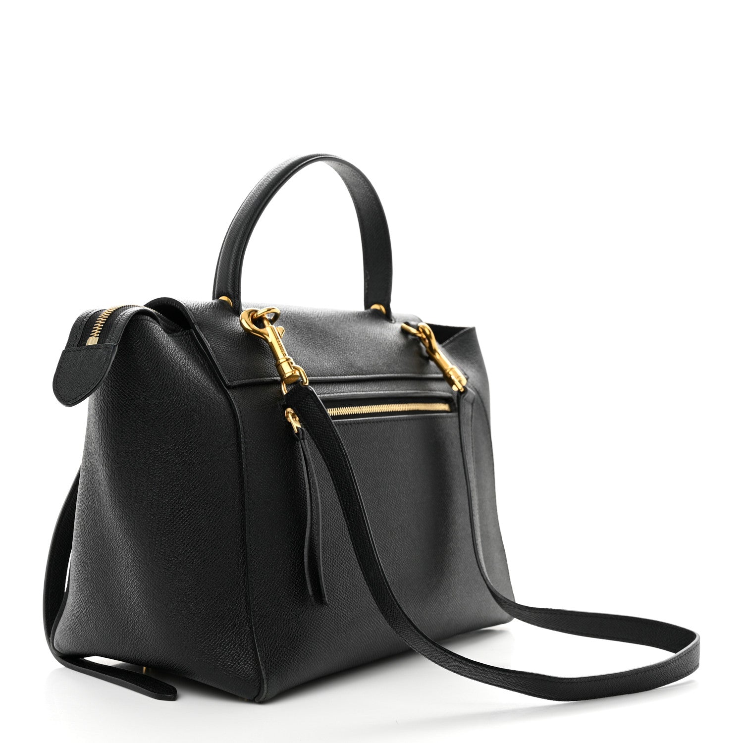 Celine Grained Calfskin Mini Belt Bag Black 3 of 14
