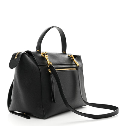 Celine Grained Calfskin Mini Belt Bag Black 3 of 14