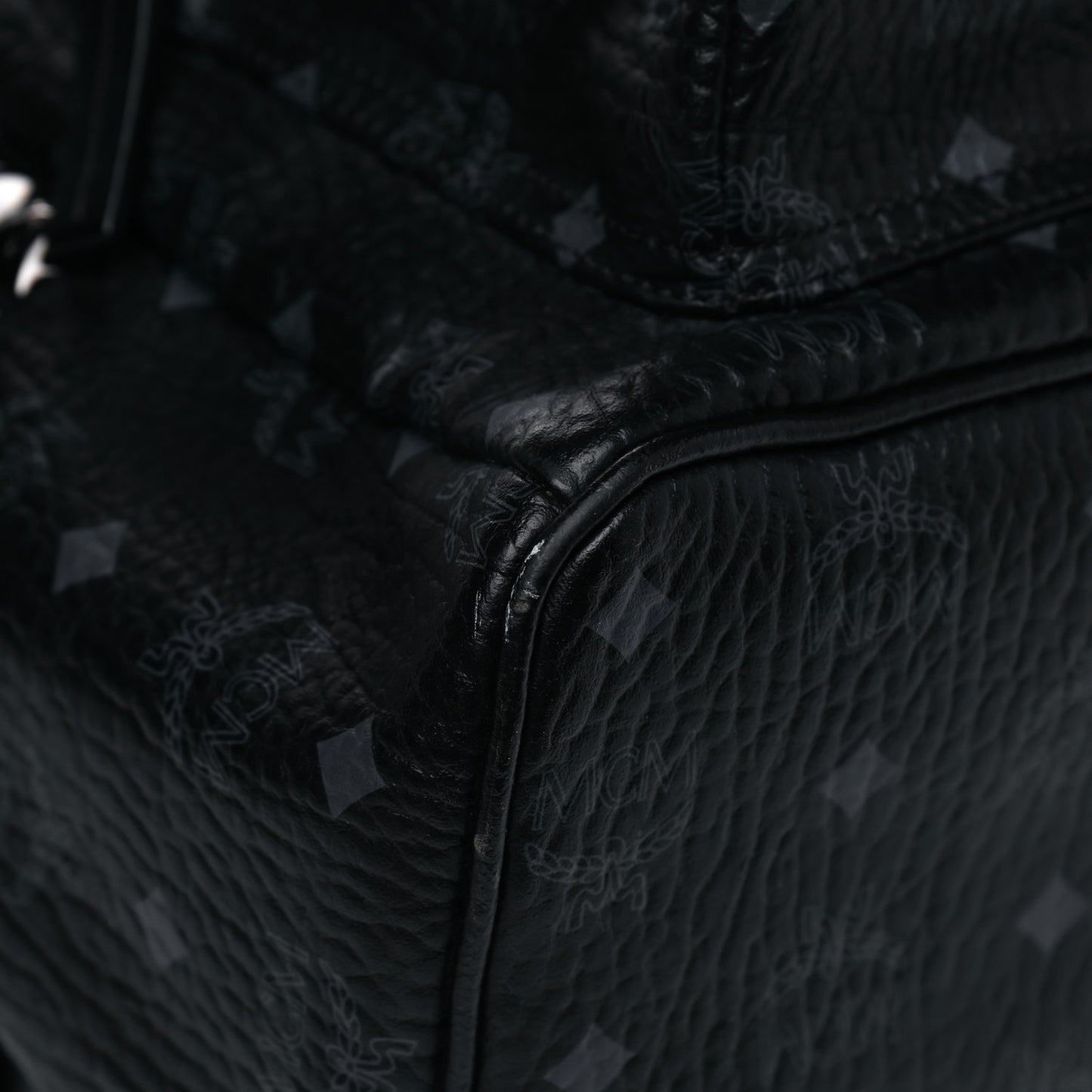 Visetos Medium Side Studs Stark Backpack Black