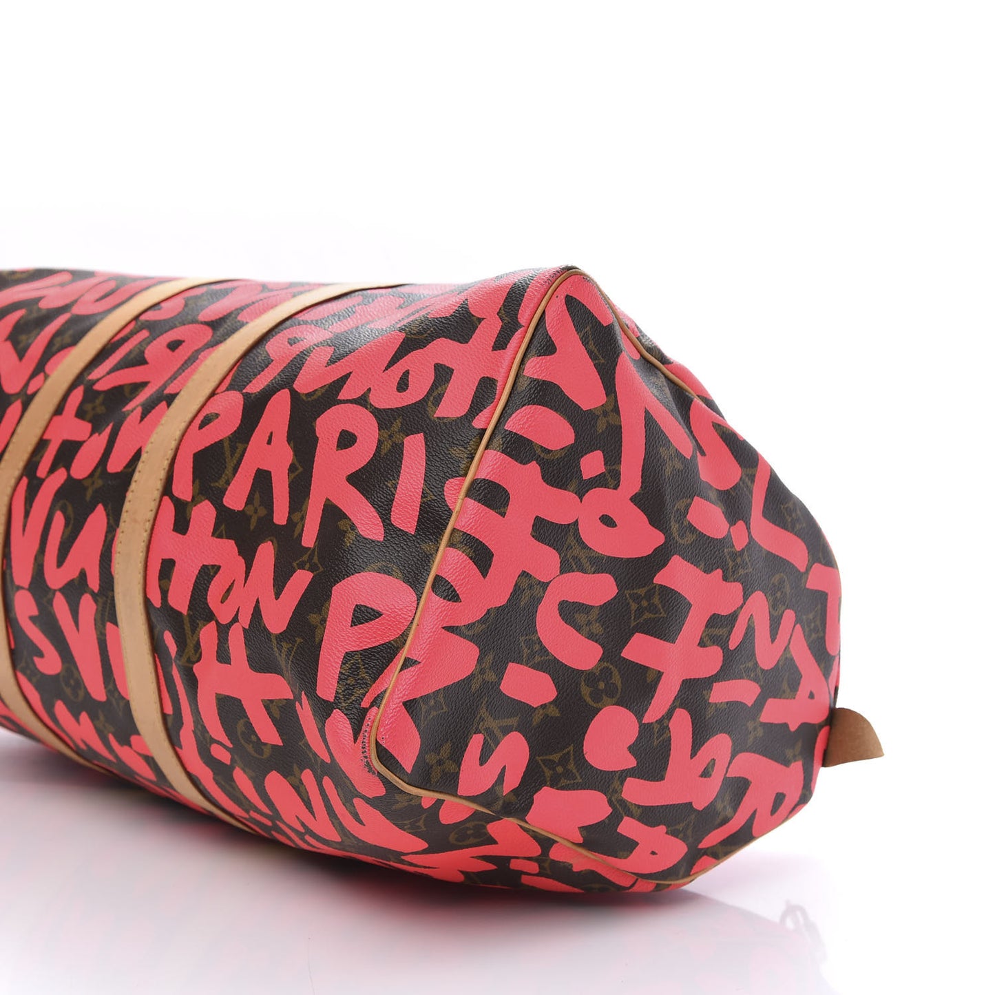 Monogram Graffiti Keepall 50 Fuchsia