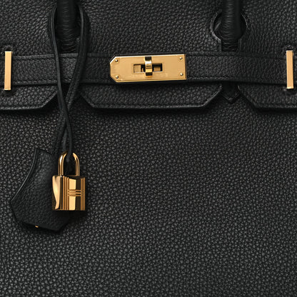 Hermes Togo Birkin 30 Black 8 of 12