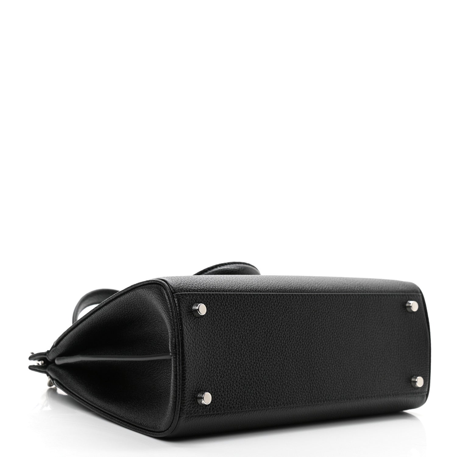Gucci Grainy Calfskin Small Zumi Top Handle Bag Black 3 of 9