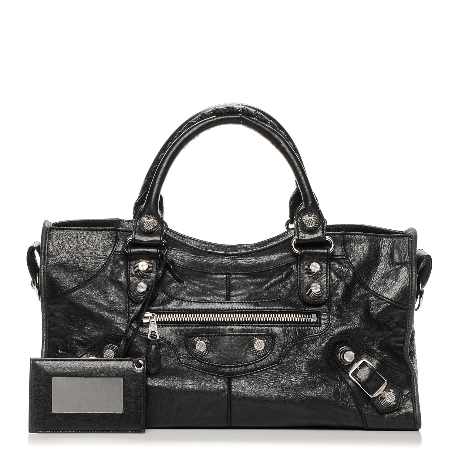 Balenciaga Agneau Giant 21 Silver Hardware Part Time Black 1 of 12