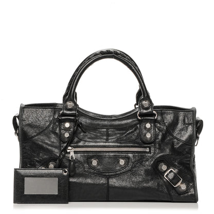 Balenciaga Agneau Giant 21 Silver Hardware Part Time Black 1 of 12