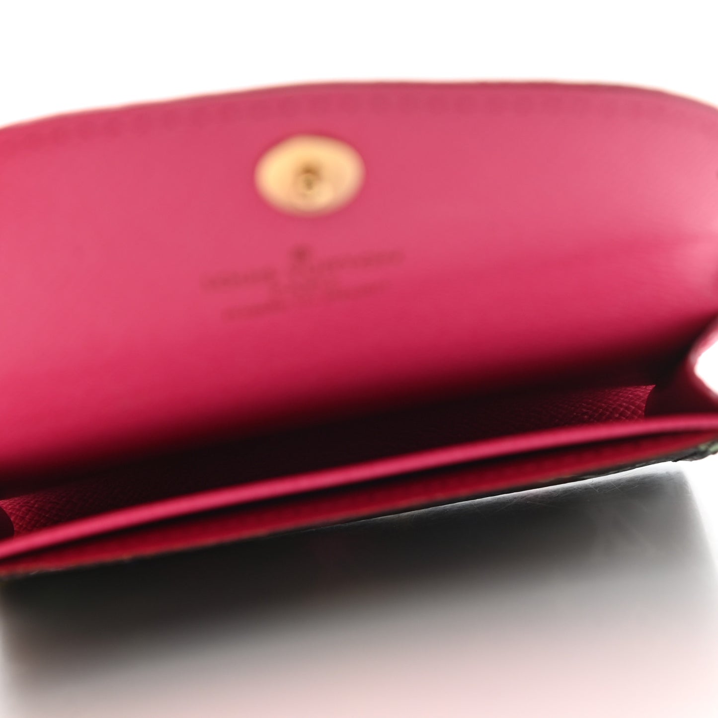 Monogram Multicolor Business Card Holder Black Grenade