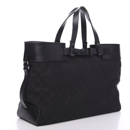 Gucci Monogram Large Tote Black 2 of 11