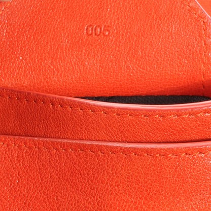 Proenza Schouler Leather PS1 Mini Pouch Messenger Bag Orange 8 of 11