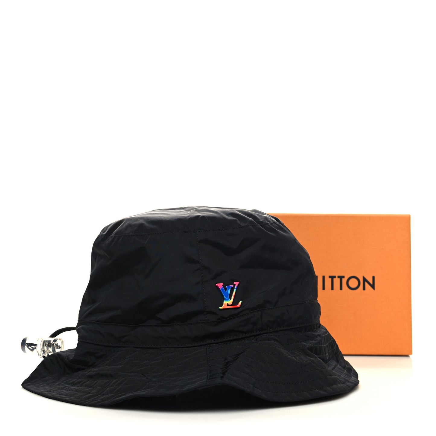 Nylon 2054 Transformable Bob Bucket Hat Black