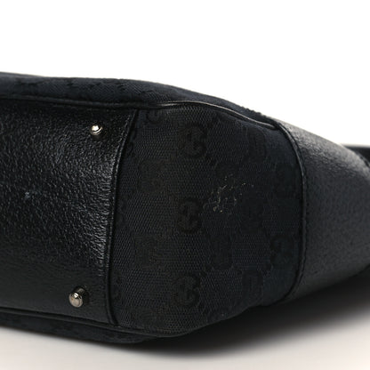 Gucci Monogram Shoulder Bag Black 9 of 11
