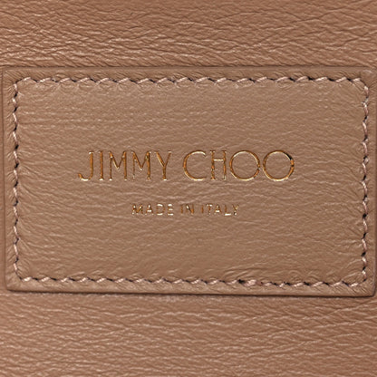 Jimmy Choo Glitter Ellipse Clutch Champagne 6 of 11