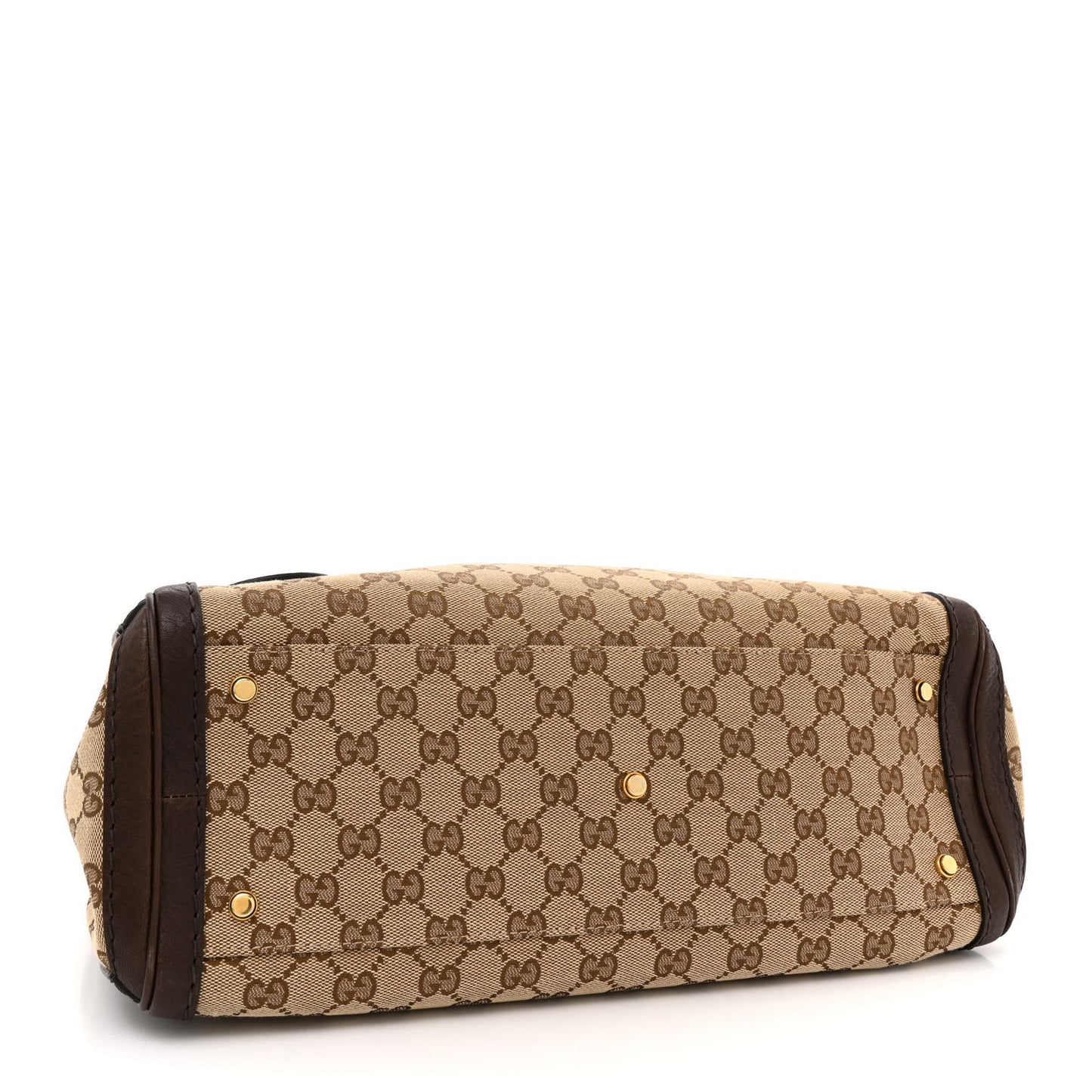 Monogram Medium GG Running Tote Dark Brown
