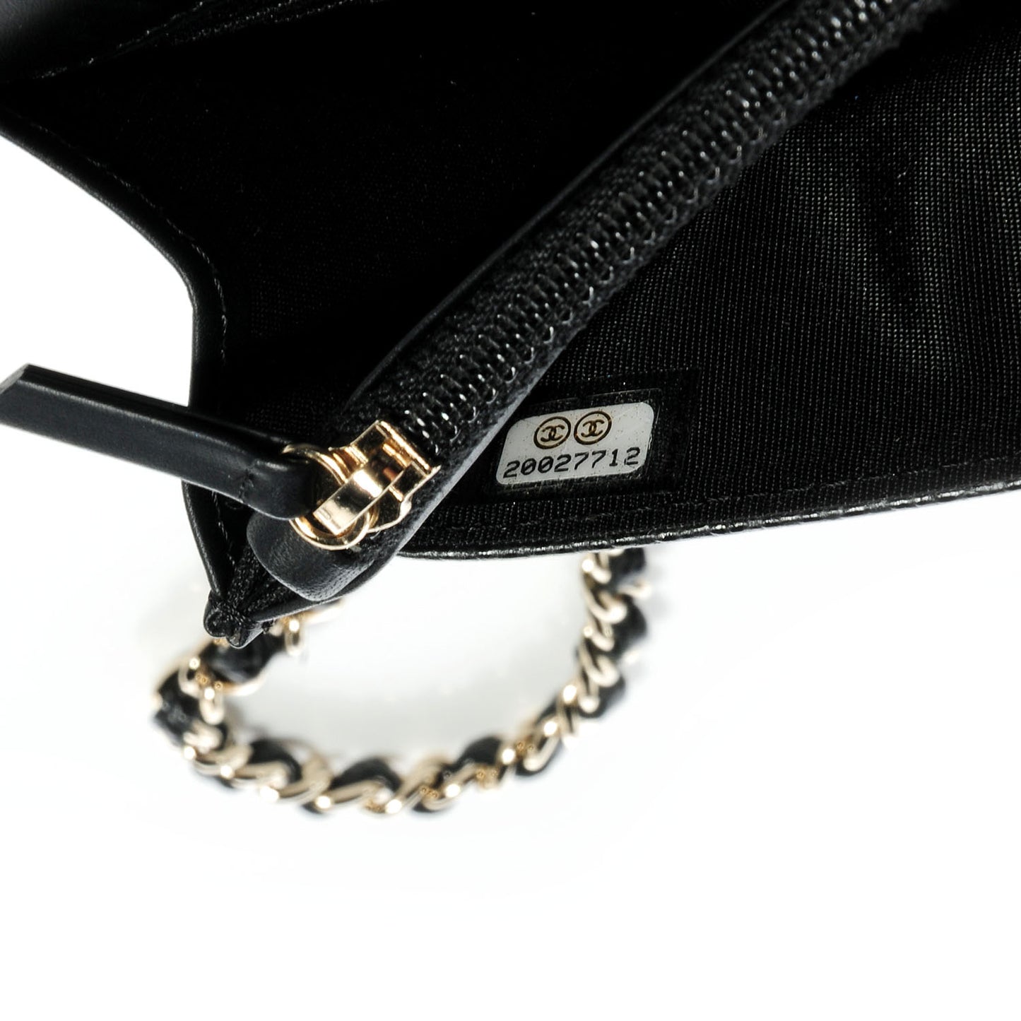Caviar Timeless Wallet on Chain WOC Black