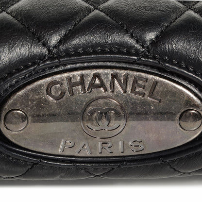 Chanel Calfskin Quilted Large Single Flap Black 9 of 9