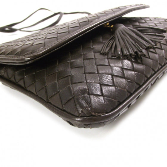 Bottega Veneta Nappa Intrecciato Shoulder Bag Brown 5 of 8