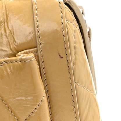 Chanel Patent Quilted Day Glo Flap Bag Beige 19 of 20