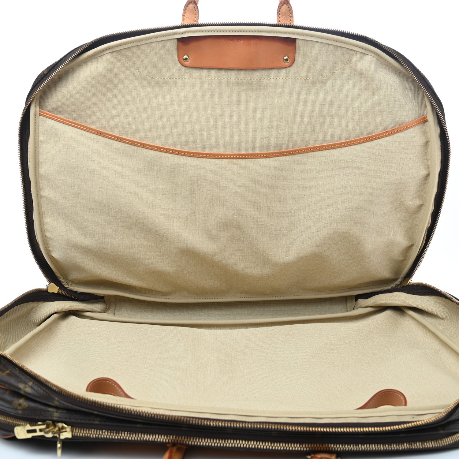Louis Vuitton Monogram Alize 2 Compartment Luggage Travel Bag 5 of 19