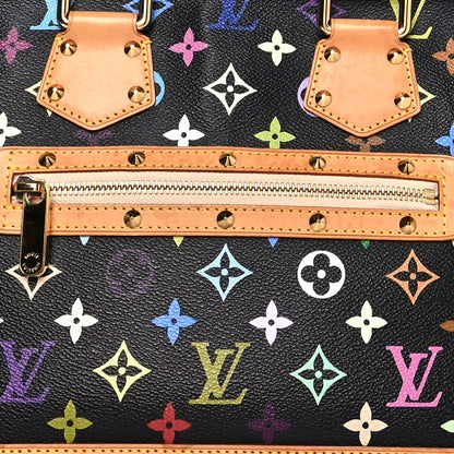 Louis Vuitton Monogram Multicolor Alma Black 8 of 15