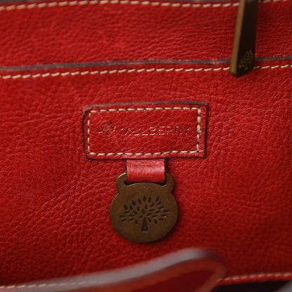 Mulberry Grained Calfskin Tooled Darwin Bayswater Red 5 of 8