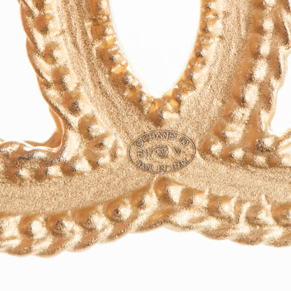 Chanel CC Drop Earrings Gold 5 of 5