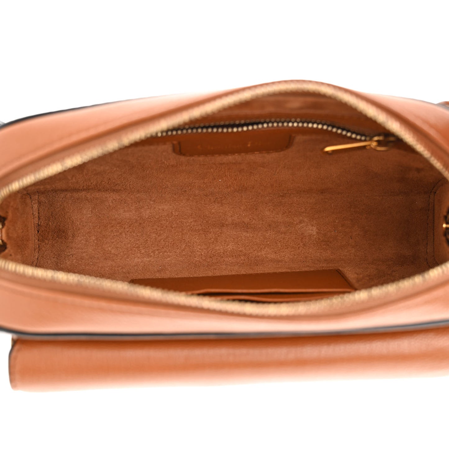 Goatskin Double Saddle Pouch Tan
