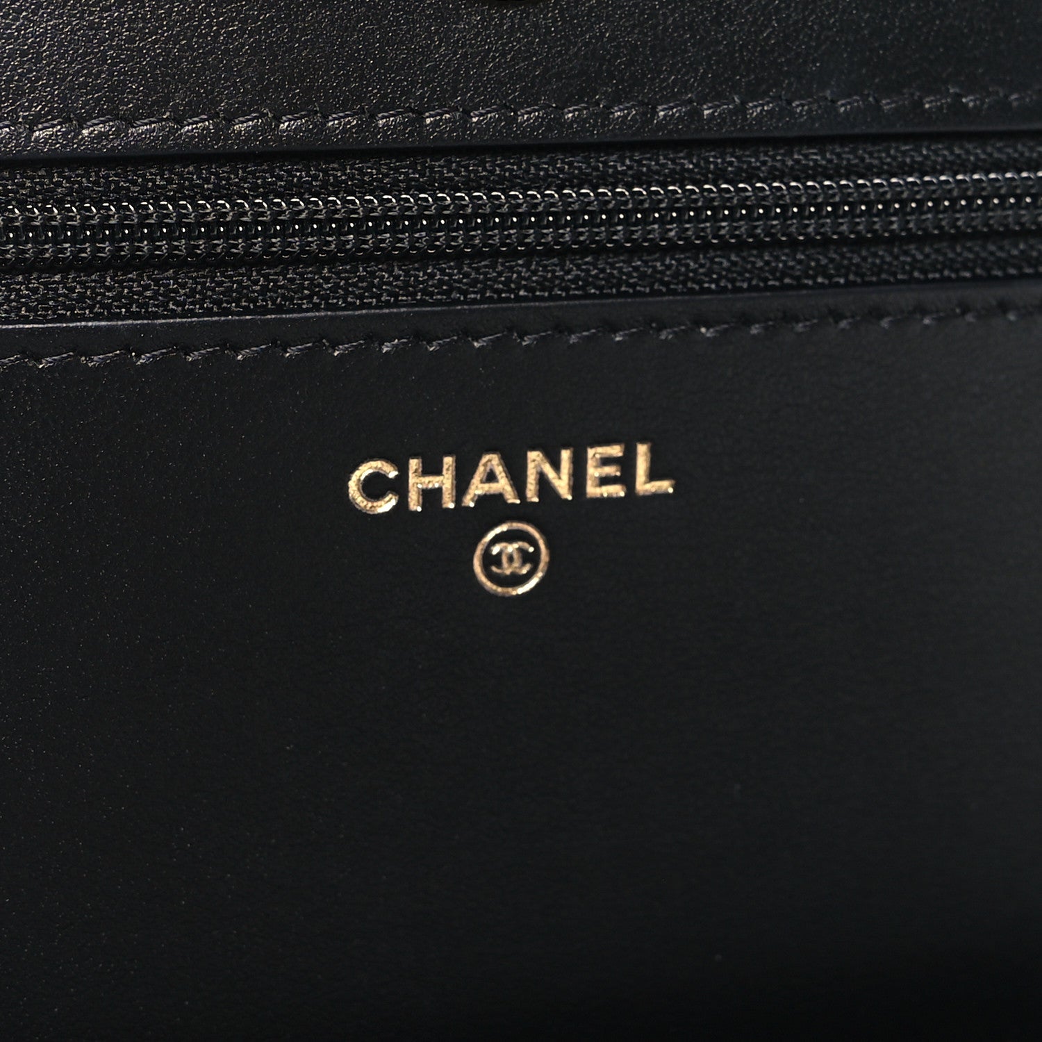 Chanel Caviar Quilted Boy Wallet On Chain WOC Black 6 of 12