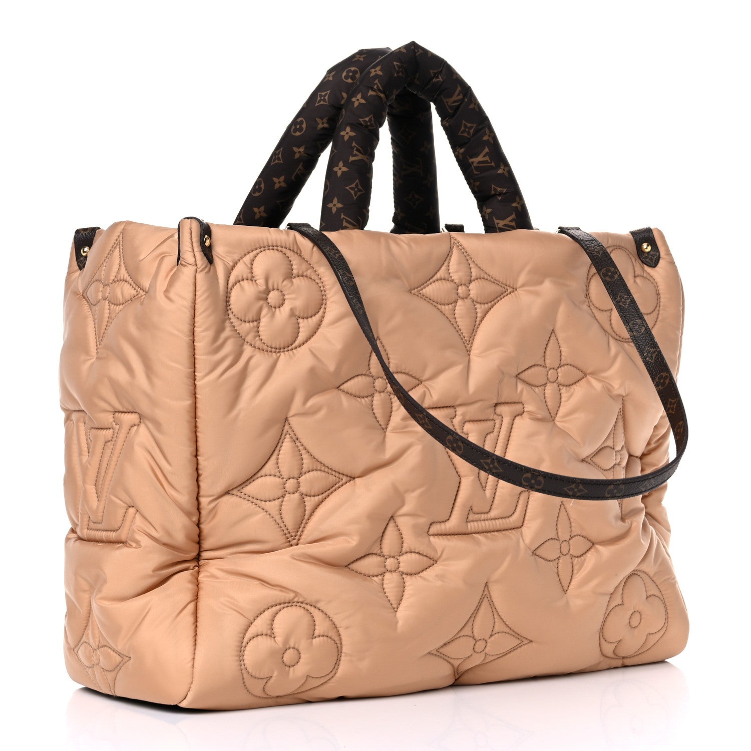Louis Vuitton Econyl Monogram Pillow Giant Onthego GM Beige 3 of 8