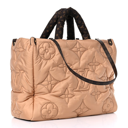 Louis Vuitton Econyl Monogram Pillow Giant Onthego GM Beige 3 of 8