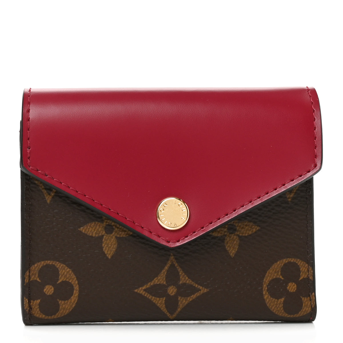 Monogram Zoe Wallet Fuchsia