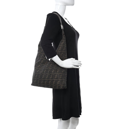 Fendi Zucca Hobo Tobacco 2 of 20