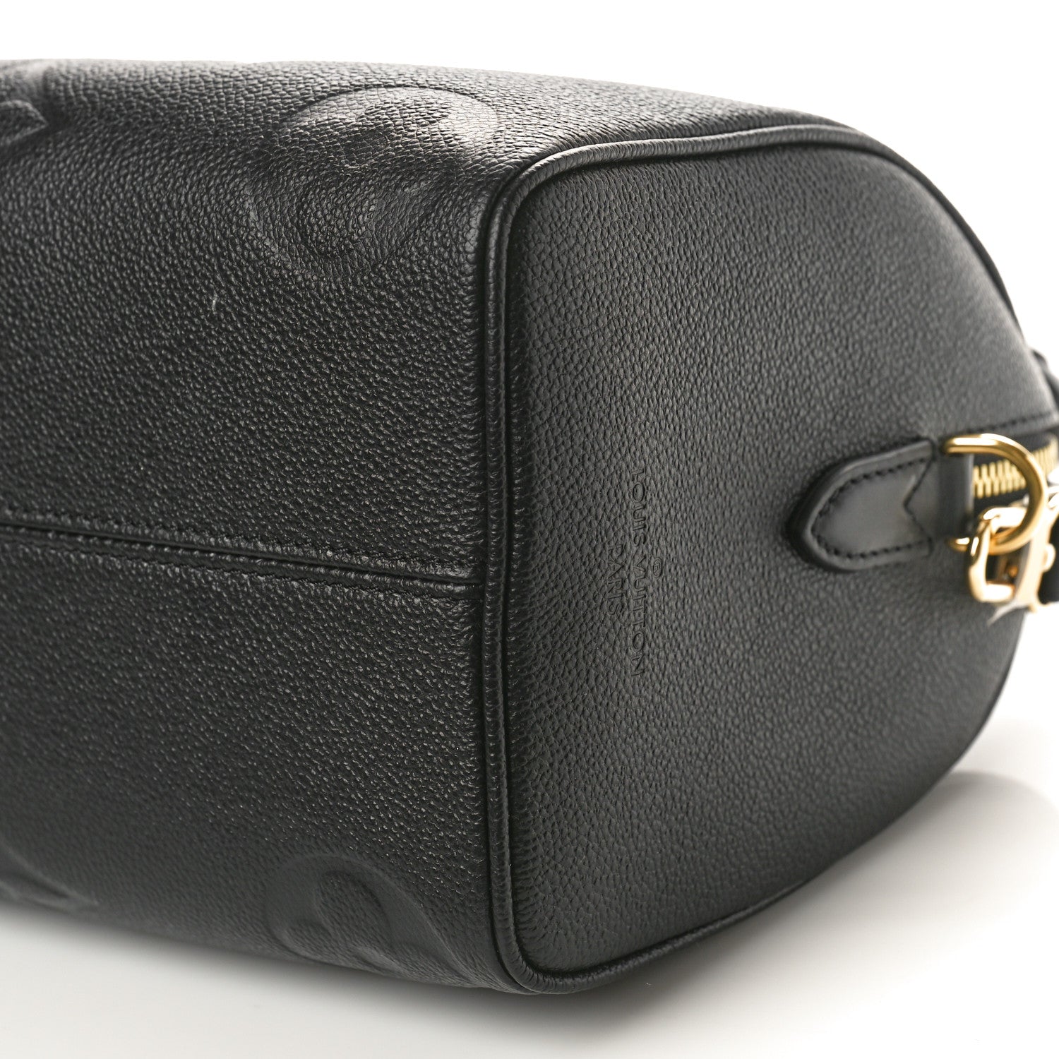 Louis Vuitton Empreinte Monogram Giant Speedy Bandouliere 25 Black 8 of 9
