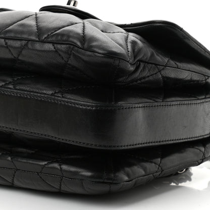 Chanel Lambskin Quilted Mini Chanel 3 Flap Black 10 of 10