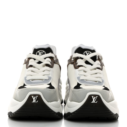 Louis Vuitton Monogram Calfskin Run 55 Sneakers 35.5 White 2 of 9