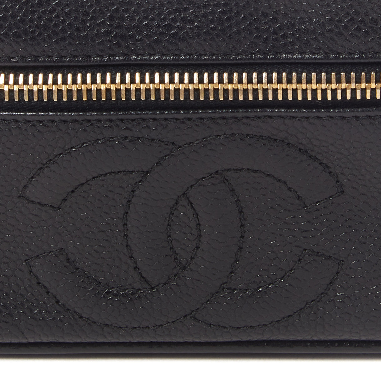 Caviar Vanity Cosmetic Case Black