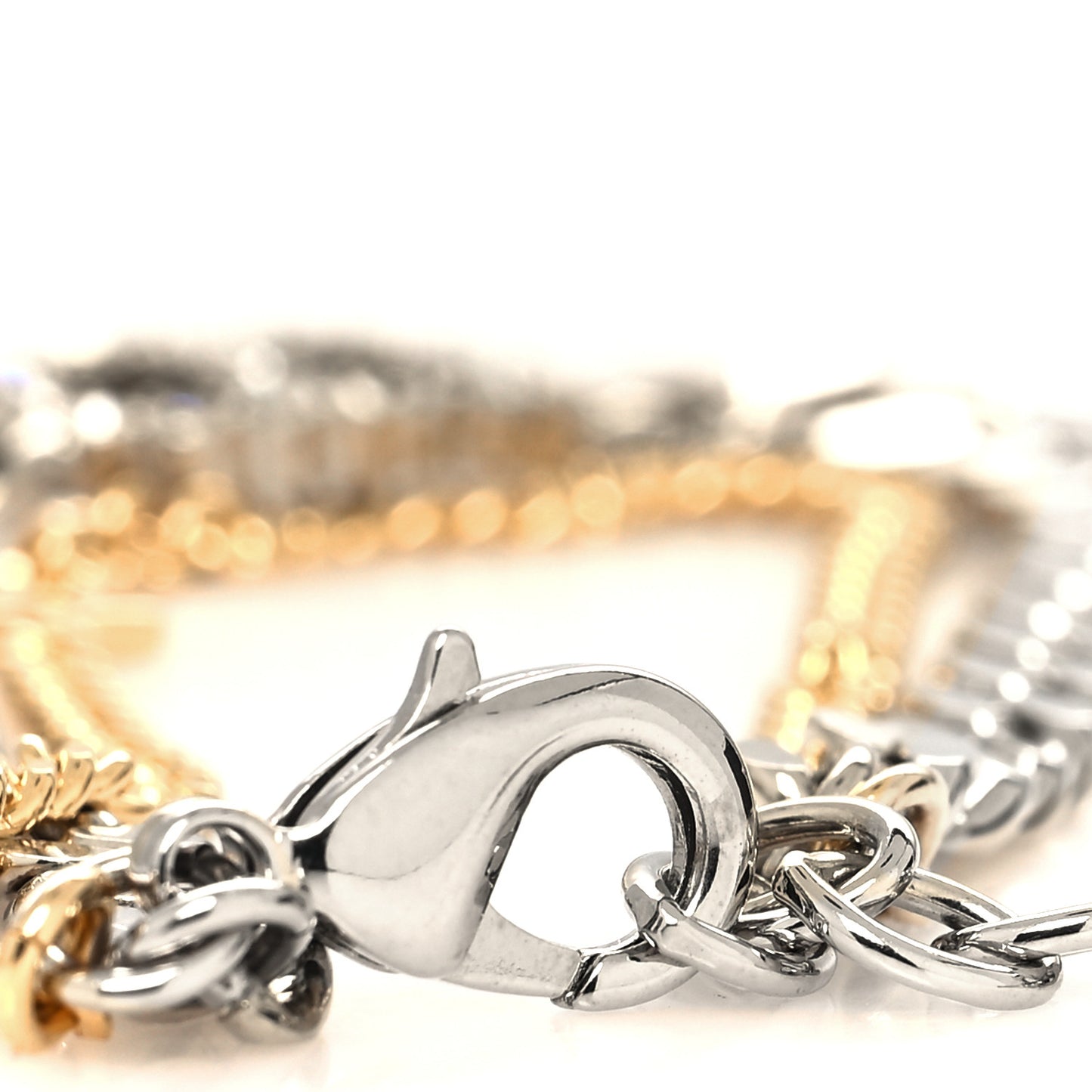 Crystal CD Bracelet Silver Gold