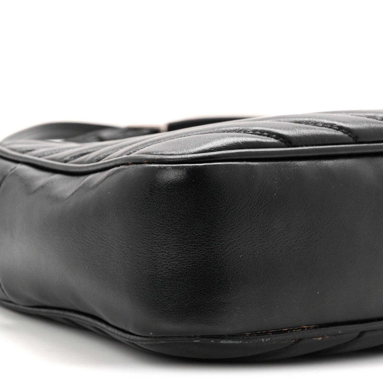 Saint Laurent Calfskin Matelasse Monogram Lou Camera Bag Black 9 of 12