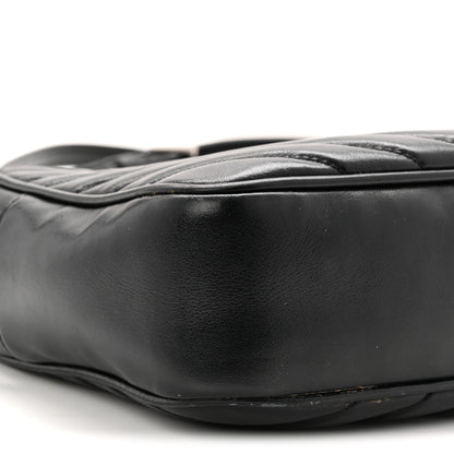 Saint Laurent Calfskin Matelasse Monogram Lou Camera Bag Black 9 of 12