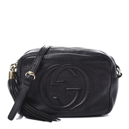 Gucci Pebbled Calfskin Small Soho Disco Bag Black 1 of 13