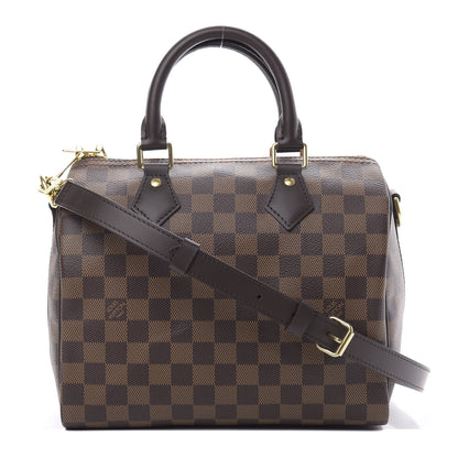 Louis Vuitton Damier Ebene Speedy Bandouliere 25 1 of 12