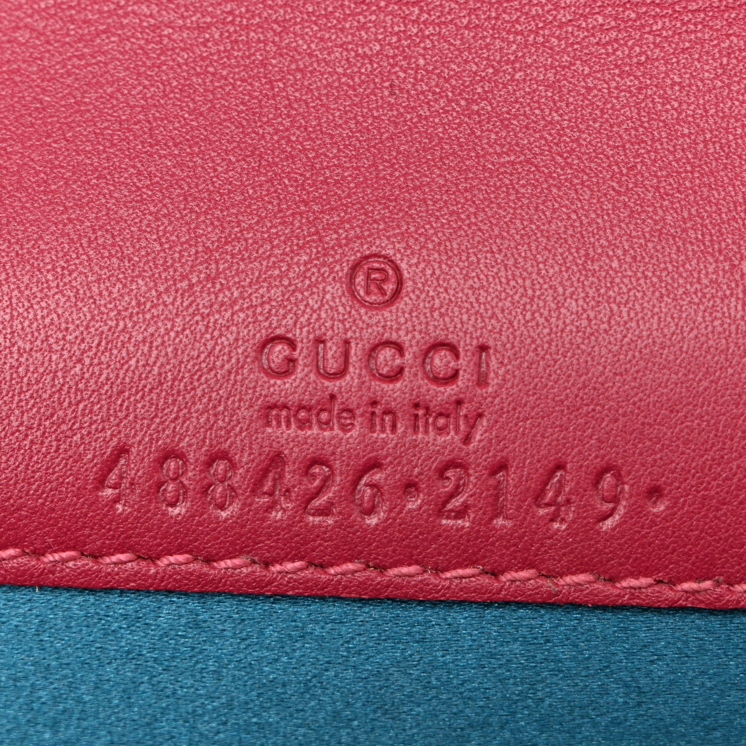 Gucci Velvet Matelasse Love Embroidered GG Marmont Mini Bag Light Raspberry Rose 6 of 11