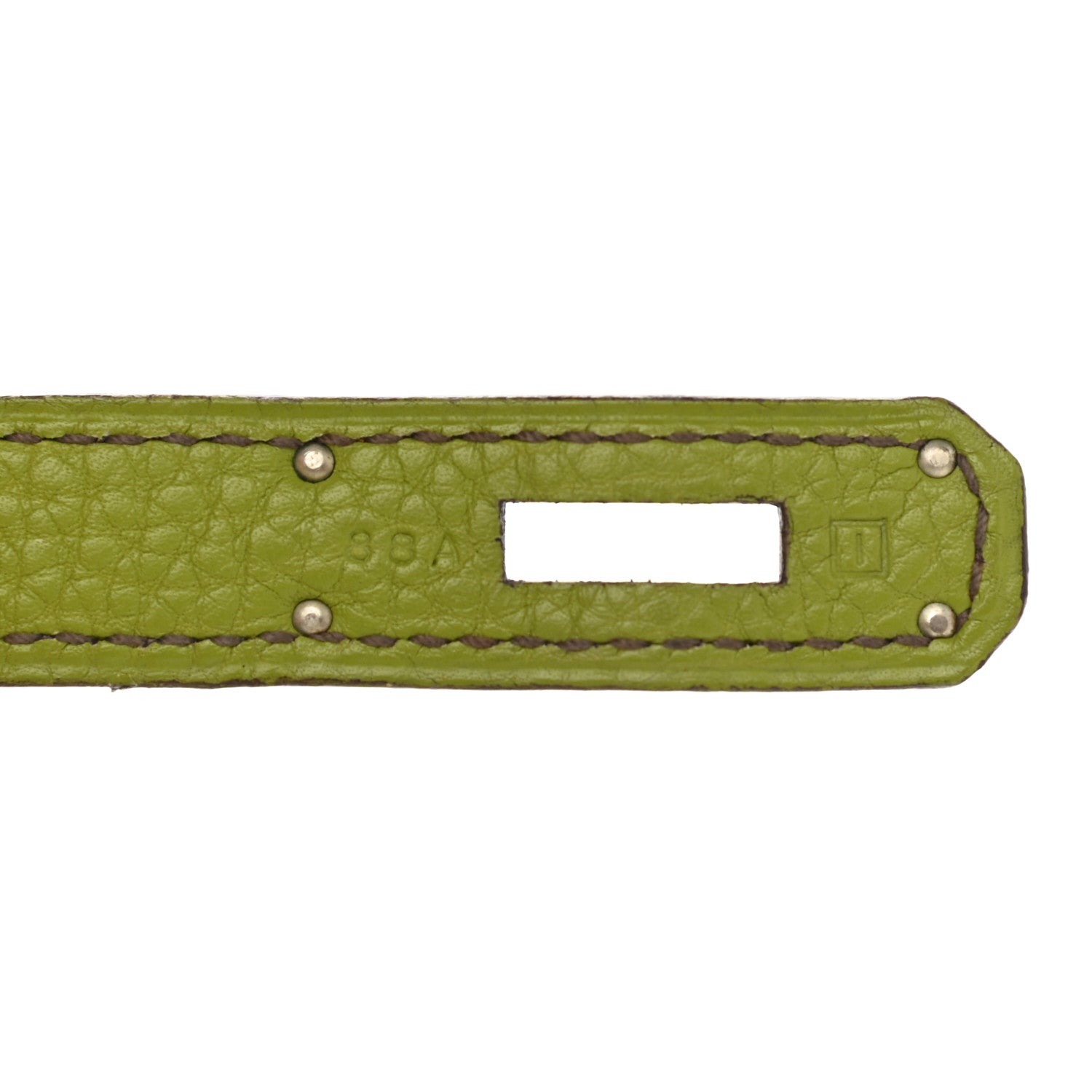 Hermes Togo Birkin 35 Vert Anis 7 of 15