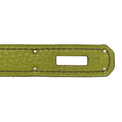 Hermes Togo Birkin 35 Vert Anis 7 of 15